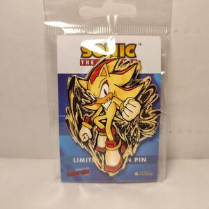 Sonic The Hedgehog Super Shadow Limited Edition Enamel Pin Painterly Series